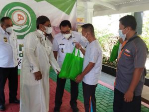 Pemkot Metro Bersama PT MHI Santuni Anak Yatim