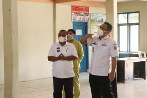 Walikota Metro Tinjau Pembangunan Puskesmas Ganjaragung
