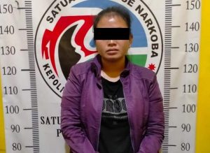 Polres Way Kanan Amankan Wanita Pemilik Sabu-sabu