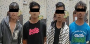Polres Way Kanan Bekuk Empat Tersangka Pencabulan Anak di Bawah Umur