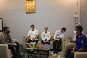 Bertemu Kapolres, Wabup Fauzi Sampaikan Keinginan Pemkab Pringsewu