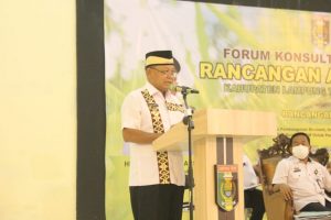Hadiri Forum KPRA-RKPD Tahun 2023, Ini Harapan Bupati Lamtim