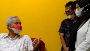 Gubernur Ganjar Sambangi LPPL Radio Siaran Rapemda Pringsewu