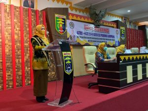 Bunda Paud Metro Buka Rakor IGTKI-PGRI se-Lampung