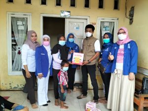 PUAN Pesawaran Bagikan Makanan Tambahan Ibu Hamil dan Balita