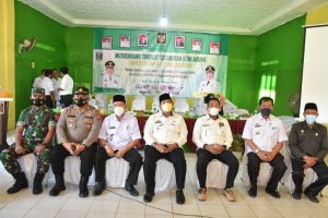 Wabup Azwar Bersama Danramil Sukadana Hadiri Musrenbang