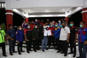 Bupati Lamsel Bersama Puluhan Ormas dan LSM Kumpul di Aula Sebuku