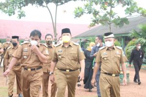 Bupati dan Wabup Lamtim Hadiri Musrenbangcam Raman Utara