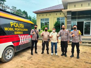 Jaga Kamtibmas, Satbinmas Polres Mesuji Turun ke Desa