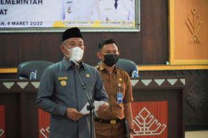 Bupati Tubaba Lantik Tiga Pejabat Eselon II
