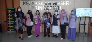 Pegiat Perempuan Sambangi Kejari Pringsewu