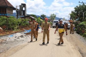 Bupati Lambar Tinjau Jalan dan Jembatan di Dua Kecamatan