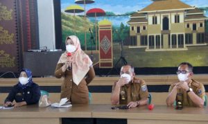 Asisten I Pantau Kinerja Pegawai Disdikbud Metro