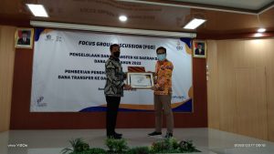 Pemkab Tuba Raih Penghargaan Terbaik Kedua Pengelolaan DD 2021