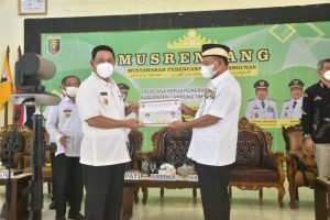 Bupati Lamtim Hadiri Musrenbang RKPD 2023