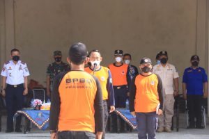 BPBD Pringsewu Gelar Lomba Ketangkasan Satgas PBPK