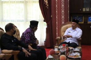 Bupati Parosil Terima Kunjungan Kepala PTA Lampung