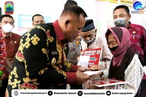 124 KPM Desa Suka Negara Terima BLT Dana Desa