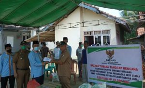 Korban Angin Puting Beliung di PJU Terima Bantuan