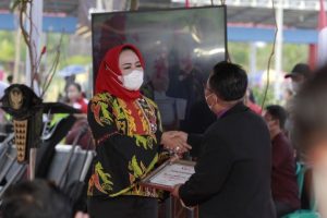 Bupati Winarti: Pembangunan Taman Ikatan Cinta, Terinspirasi dari Pancasila