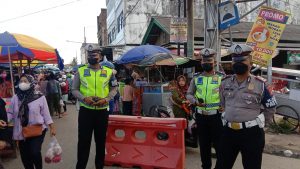 Polres Pringsewu Lakukan Pengamanan di Pasar Takjil