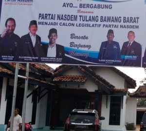 Partai NasDem Tubaba Buka Pendaftaran Bacaleg Pemilu 2024