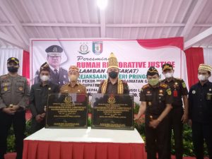 Kajati Lampung Resmikan Lamban Mufakat di Pringsewu
