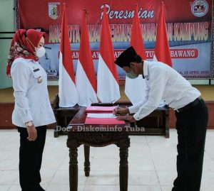 Bupati Tulang Bawang Lantik 110 Anggota BPK