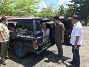 Polres Way Kanan Amankan Warga Way Pisang Diduga Timbun BBM