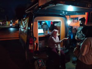 Polres Pringsewu Gelar Vaksinasi Malam Hari