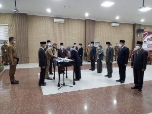 Lantik 9 Pejabat PTP, Ini Harapan Bupati Sujadi