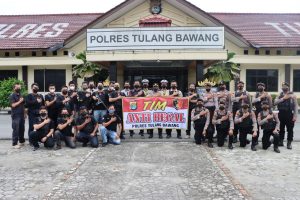 Polres Tuba Kukuhkan Tim Anti Begal
