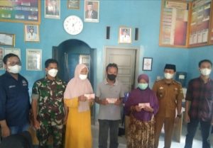 Pemkon Penanggungan Kabupaten Tanggamus Salurkan BLT Dana Desa