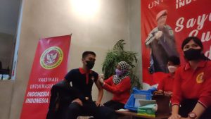 Binda Lampung Gelar Vaksinasi Milenial di Pringsewu
