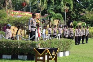 Kapolres Tuba Pimpin Sertijab 4 Kasat dan Satu Kapolsek