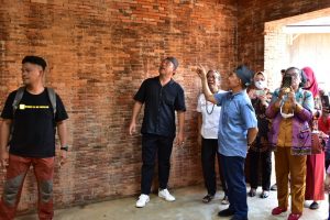Bupati Tubaba Resmikan Studio Tanoh Nughik
