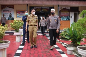 Adi Erlansyah Temui Kapolres Pringsewu