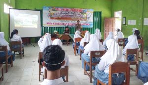 Satbinmas Polres Tuba Binluh ke Sekolah