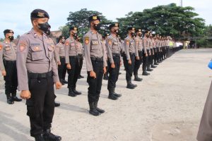 Amankan 28 Gereja, Polres Pringsewu Terjunkan Puluhan Personel