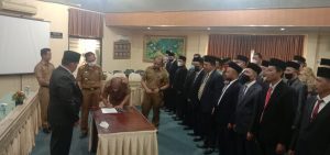 Wabup Lamtim Lantik 67 Pejabat Fungsional