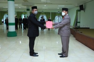 Sekdakab Tuba Lantik 19 Pejabat Administrator dan Pengawas