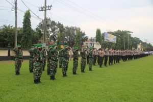 Puluhan Prajurit Kodim 0429/Lamtim Ikuti Apel Gelar Pasukan OPK 2022