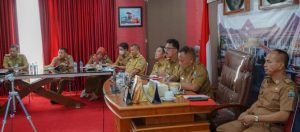 Bupati Lamsel Ikuti Webinar Rakornas