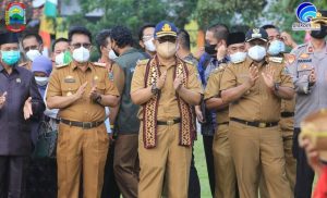 Bupati Lamsel dan Tim Penilai Lomba Desa Kunjungi Srikaton