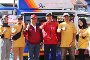 Lampung Barat Gelar Car Free Day di Tugu Liwa