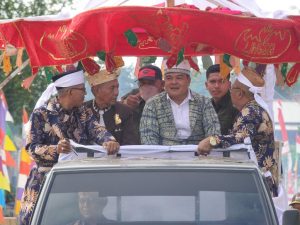 Bupati Lamteng ‘Bunga Kampung’ di Kecamatan Selagai Lingga