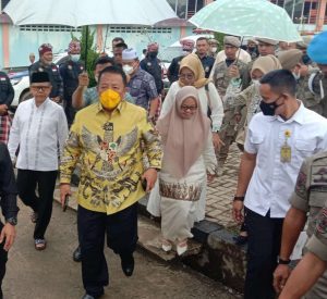 Gubernur Arinal Datang, Sulpakar Paparkan Kondisi Mesuji