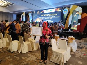 Tulang Bawang Terima Penghargaan KLA Kategori Nindya