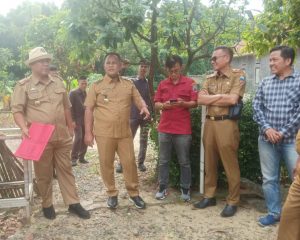 Bupati Lamsel Tinjau Lokasi Pembangunan Sirkuit Motocross