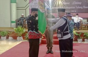 Pemkab Tulang Bawang Sambut Kepulangan 122 Jemaah Haji
